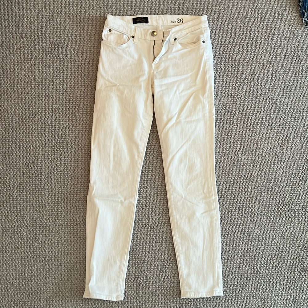 J Crew White Jeans